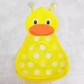 Сетка для хранения игрушек в ванной на присосках