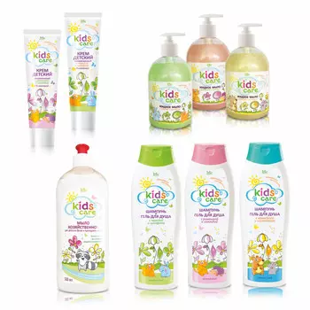 Шампунь и гель для душа для детей Kids