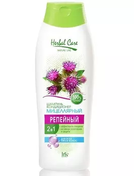 Herbal Care Шампунь-кондиционер Мицеллярный Репейный 400мл