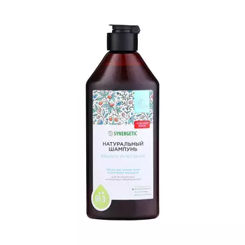 Шампунь натуральный synergetic объем и укрепление волос, 400 мл