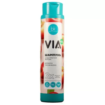 Шампунь VIA mix с экстрактом яблока