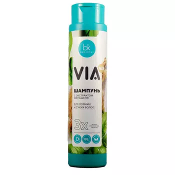 Шампунь VIA mix с экстрактом женьшеня