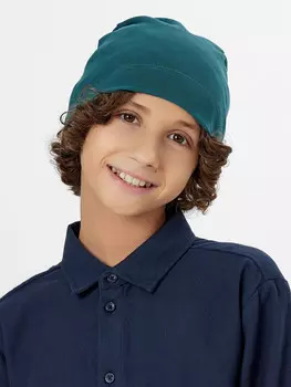 Шапка детская зеленая