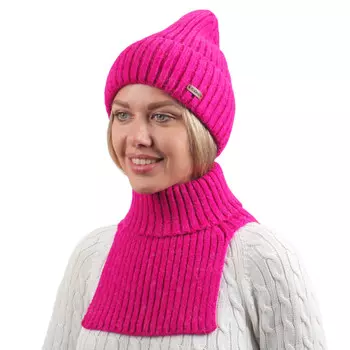 Шапка шарф воротник комплект