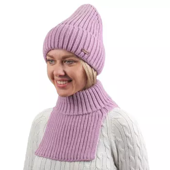 Шапка шарф воротник комплект