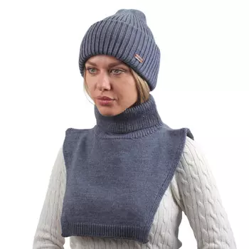 Шапка шарф воротник комплект