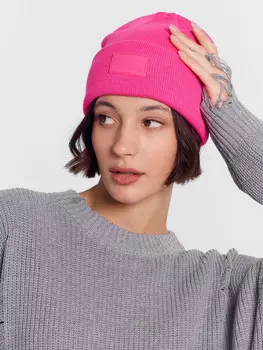 Шапка женская розовая