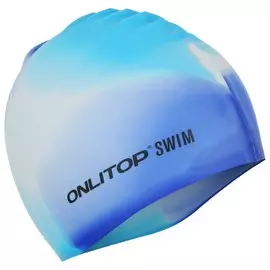 Шапочка для бассейна onlitop swim взрослая, силиконовая, цвета микс, обхват 54-60 см