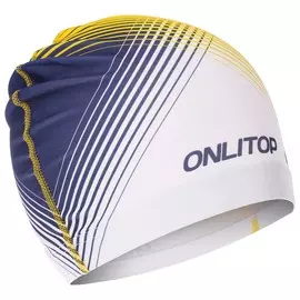 Шапочка для плавания взрослая onlytop