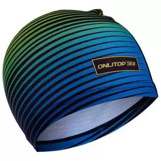 Шапочка для плавания детская onlytop swim, тканевая, обхват 46-52 см