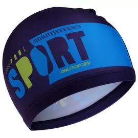 Шапочка для плавания детская onlytop pool sport, тканевая, обхват 46-52 см