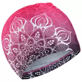 Шапочка для плавания взрослая onlytop, тканевая, обхват 54-60 см