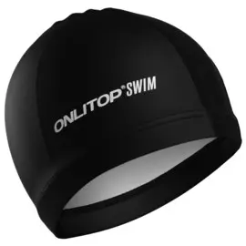 Шапочка для плавания взрослая, тканевая, обхват 54-60 см