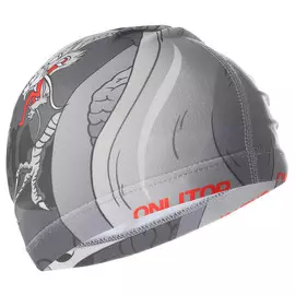 Шапочка для плавания, взрослая, текстиль, обхват 54-60 см