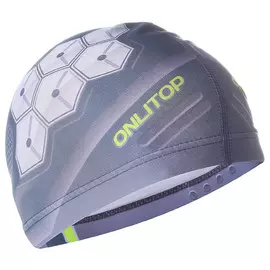 Шапочка для плавания взрослая onlytop, тканевая, обхват 54-60 см