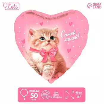 Воздушный шар фольгированный 18