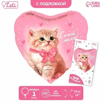 Воздушный шар фольгированный 18