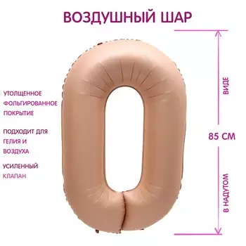 Воздушный шар фольгированный 40