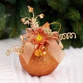 Шар пластик декор d-10 см