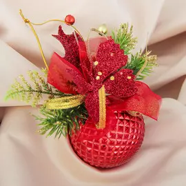 Шар пластик декор d-6 см