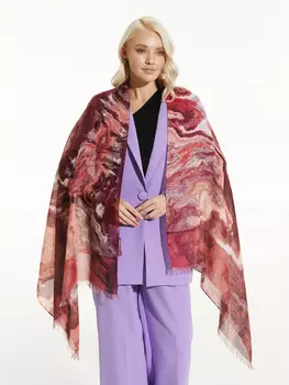 Шарф "Красный Оникс", 180*90