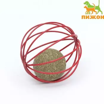 Шарик для кошек из прессованной кошачьей