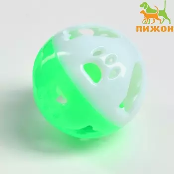 Шарик для кошек с бубенчиком