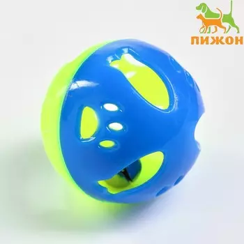 Шарик для кошек с бубенчиком