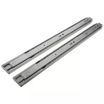 Шариковые направляющие полного выдвижения push-to-open с доводчиком
