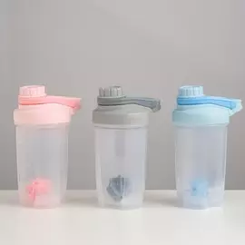 Шейкер спортивный для коктейлей, спортивного питания, 500 мл, power, 18.5 х 11 см, серый