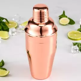Шейкер, 500 мл, цвет медный