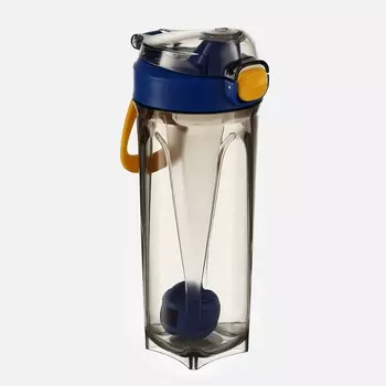 Шейкер спортивный для коктейлей и воды, 650 мл, 238.5 см