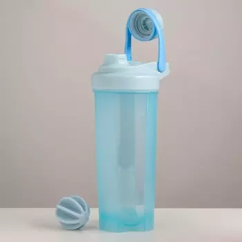 Шейкер спортивный для коктейлей, спортивного питания, 700 мл, powerplus, 23.511 см