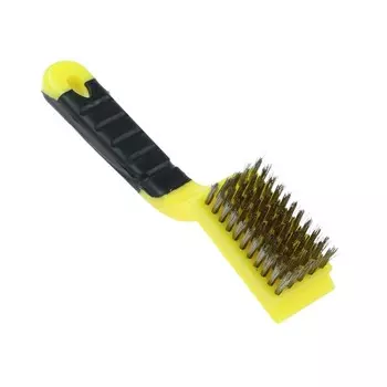 Щетка для автомобиля, 18 см, металлическая щетина