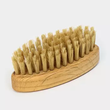 Щетка для сухого массажа, натуральная щетина, 55 пучков