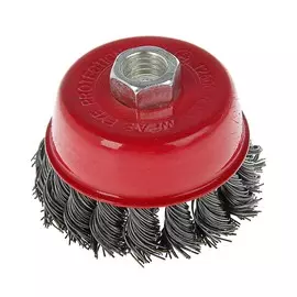 Щетка металлическая для ушм лом, крученая проволока,