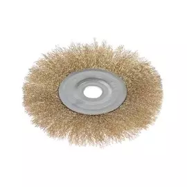 Щетка металлическая для ушм лом, плоская, посадка 22 мм, 175 мм