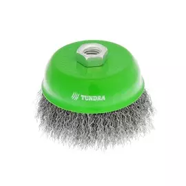 Щетка металлическая для ушм тундра,