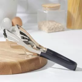 Щипцы кухонные magistro iconic, нержавеющая сталь, цвет черный