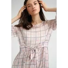 Шифоновое платье а-силуэта