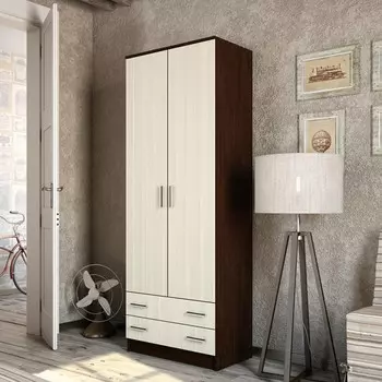 Шкаф двухстворчатый прямой