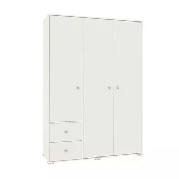 Шкаф 3х дв с 2 ящ капелла, 1472х506х2090, белый