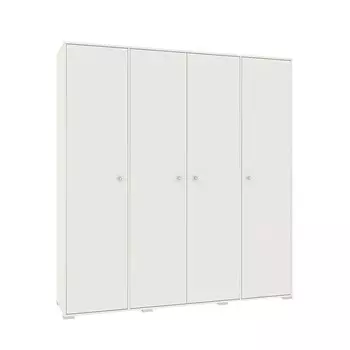 Шкаф 4х дверный капелла, 1963х506х2090, белый