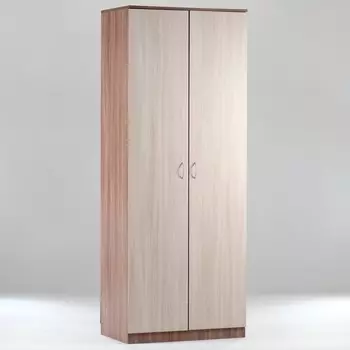 Шкаф 5 полок, 800x450х2100, ясень шимо светлый/темный