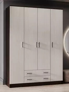 Шкаф четырехстворчатый для одежды