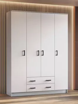 Шкаф четырехстворчатый для одежды