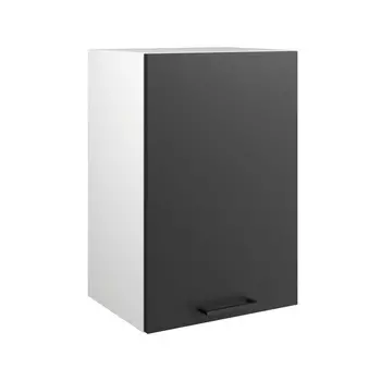 Шкаф навесной 400 симпл, 400х300х600, антрацит/белый