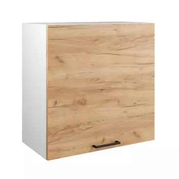 Шкаф навесной 60см Simple В600 Дуб золотой крафт/ Белый 00-00020875