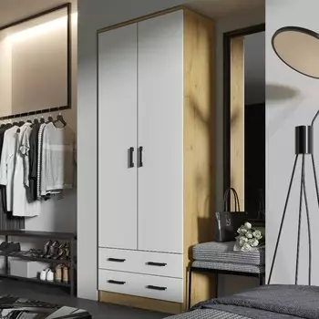 Шкаф двухстворчатый прямой