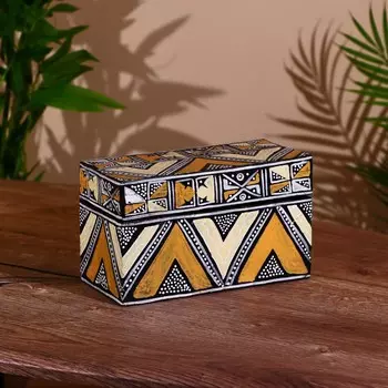 Шкатулка 20х9,5х12 см, албезия